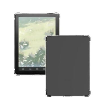 Imagem de Capa transparente para leitor de e-book colorido Bigme B6 de 15 cm, capa protetora FJIASTB flexível TPU à prova de choque para e-reader Chowbin de 15 cm, leve (transparente)