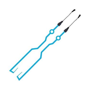 Imagem de Fita Adesiva Refletiva LED Luminosa À Prova d'Água Para Decoração De C