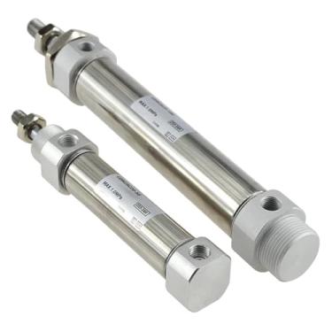 Imagem de Cilindro de ar pneumático tipo padrão dupla ação CDM2B20-25 CM2B20-50 CDM2B25-75 CDM2B25-100 CM2B25-100 CDM2B32-150(150Z,CM2B40)