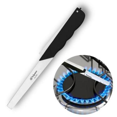 Imagem de Maçarico Portátil a Gás Recarregável Mini Ideal para Culinária e Churr