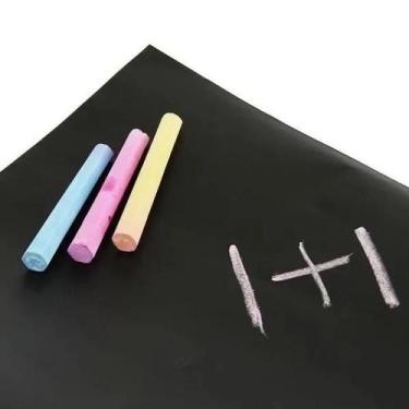 Imagem de Adesivo Infantil Parede Lousa Quadro Negro 2m X 45cm - Generic