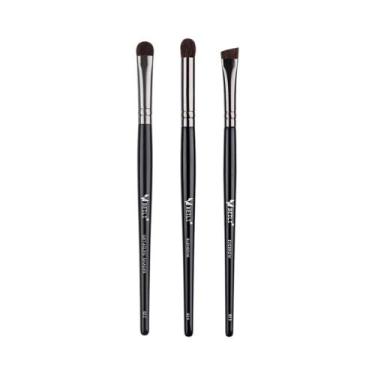 Imagem de Conjunto De Pincéis De Maquiagem Com Lâmina Ultrafina 3 Peças: Pincel 