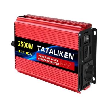 Imagem de Inversor De Alta Potência 2500W 3500W 4500W 5000W 12V 24V Para 220V 23