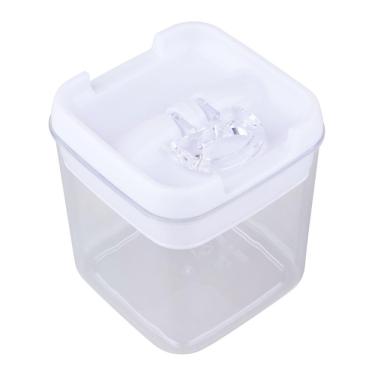 Imagem de Pote Porta Mantimento Hermético Cazza Quadrado Easy Click 700ml