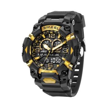 Imagem de Relógio Esportivo À Prova d'Água SMAEL 8099 Com Alarme E Luz Noturna P