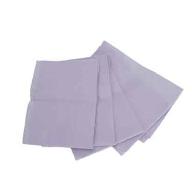 Imagem de ZJchao Tapete Descartável para Mesa de Unhas, Absorvente Macio, à Prova D'água, 10 Sacos para Suprimentos de Salão de Manicure (Roxo)