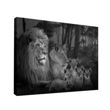 Imagem de Quadro A Grande Família Pb - Br Artes Médio 84x54