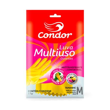 Imagem de Luva Condor Multiuso Látex Tamanho M