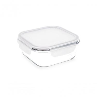 Imagem de Pote Retangular Hermético Lock&stock 370ml Brinox 15,3x11,2x5,8 Cm - Brinox