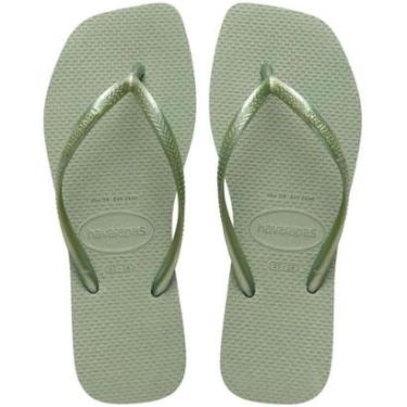 Imagem de Chinelo Havaianas Feminino Forma Quadrada Slim Square-Feminino