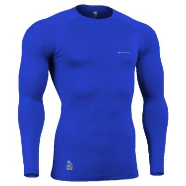 Imagem de Camisa de Compressão Térmica Stigli Pro Proteçaõ Solar FPU 50+ Manga Longa Poliamida-Ma...