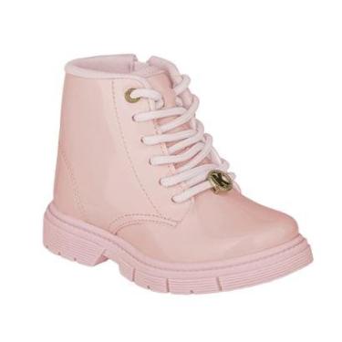 Imagem de Bota Coturno Infantil menina Kidy Leve e Confortável 084-0120-4005-Feminino