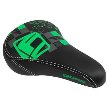 Imagem de Selim Banco Giosbr Gl-1300 Freeride Bmx Preto e Verde