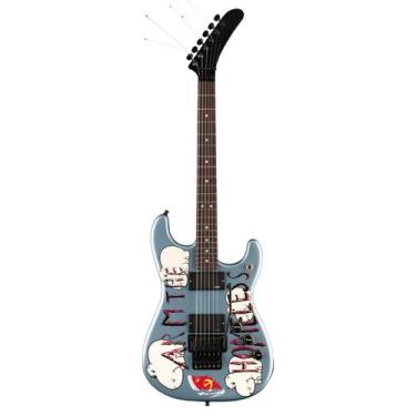 Imagem de Guitarra Fender Stratocaster Signature Tom Morello Blue Ice Metallic