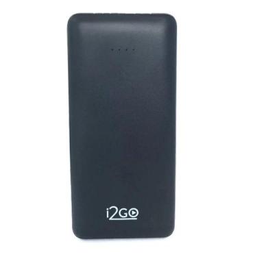 Imagem de Carregador Portátil SAMAUMA Power Bank i2GO 4 em 1 10.000 mAh Preto