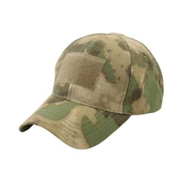 Imagem de Boné Tático Camuflado Com tiras autocolantes, Proteção Solar De Verão,