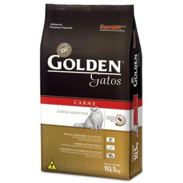 Imagem de Ração Golden Gatos Adultos Carne 10,1 kg - PremieR Pet