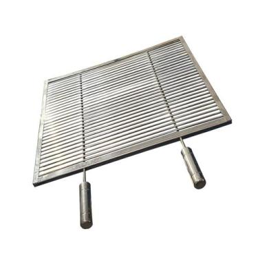 Imagem de Grelha Uruguaia Aramada 70x45cm Inox 304 Churrasco Parrilla - Major Bi