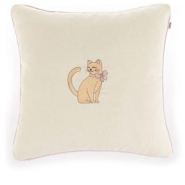 Imagem de Almofada Decorativa Bordada Flory 45x45cm - Karsten