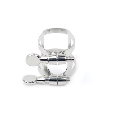 Imagem de Braçadeira para Saxofone Barítono 50-RBS1LN-B Metal Niquelado Prata DD Woodwinds