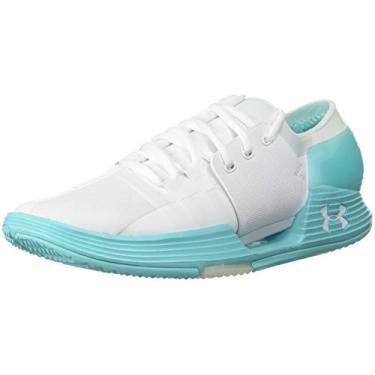 Imagem de Under Armour Tênis feminino Speedform AMP 2.0 Cross-Trainer, Branco (105)/Maré tropical, 5