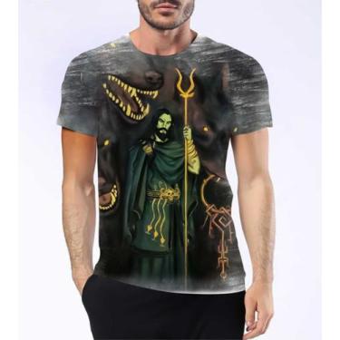 Imagem de Camiseta Camisa Hades Deus Submundo Cerberus Mitologia 8 - Estilo Krak