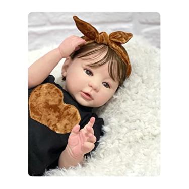 Imagem de Bebê Reborn Menina Realista Fio A Fio Com Enxoval Pronta