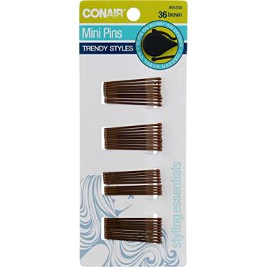 Imagem de Conair Mini pinos Styling Essentials, marrom, 36 ct.