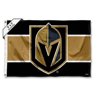 Imagem de WinCraft Bandeira pequena Vegas Golden Knights 6 x 7 cm