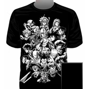 Imagem de Camiseta Protagonistas Anime Naruto, Goku, One Peace, Outros - E.S.G.
