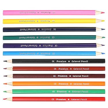 Imagem de Shopping Spree Lápis de cor para desenho e traços delicados, ecológicos, não tóxicos, lápis de cor para desenho para grafite (Racing F (Ucraniano), azul)