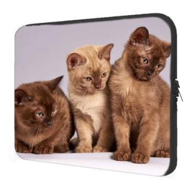 Imagem de Case Notebook Gatos - Burmese, o einstein - Serve em tamanho de até 15.6