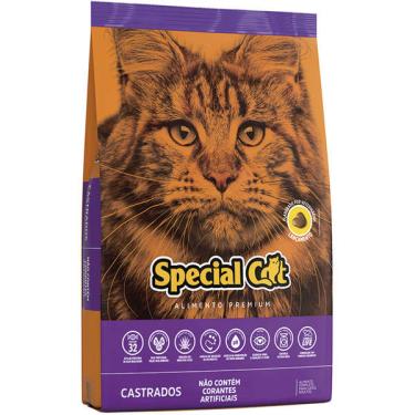 Imagem de Ração Special Cat Premium para Gatos Adultos Castrados - 1 Kg