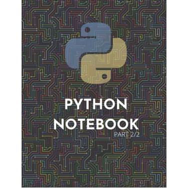 Imagem de notebook for python developer with python index | part 2/2: Python Programming Notebook: A Python Programming Notebook|Journal|Diary For Daily Use and learning python language