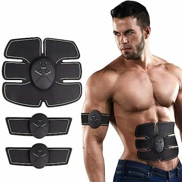 Imagem de Estimulador Tonificador Muscular 3 em 1 Abdomen, Bracos, Pernas, Ems Fit Control Smart Fitness Pratico EMS Elétrico