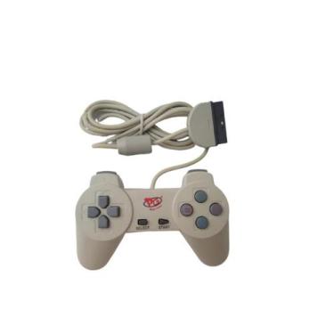 Imagem de Controle Joystick Compatível Com Playstation 1 Ps1 Com Fio - Pg