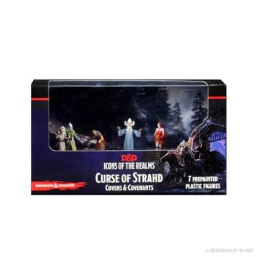 Imagem de WizKids D&D Icons of The Realms: Curse of Strahd - Covens & Covenants Premium Box Set