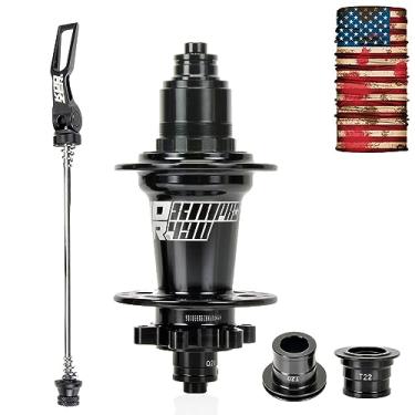 Imagem de Enjcyling KOOZER XM490 PRO MTB Cubo traseiro, 36 furos, som de 72 cliques, 6 pawls, eixo de aço cromado, cubos de rolamento de freio a disco XD compatíveis com SRAM MTB XG 11S/12S