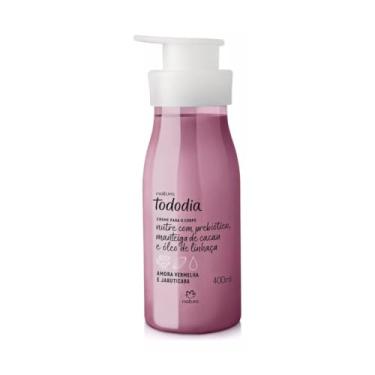 Imagem de Creme Desodorante Nutritivo para o Corpo Amora Vermelha e Jabuticaba Tododia - 400ml