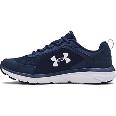 Imagem de Under Armour Tênis de corrida masculino Charged Assert 9, Azul acadêmico (400)/branco, 9