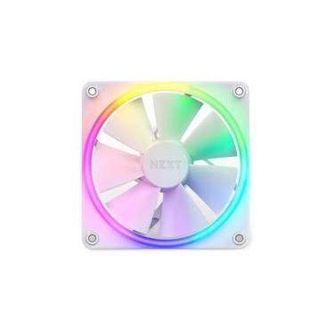 Imagem de Ventoinha NZXT F120RGB, 120mm, Led RGB, Branco - RF-R12SF-W1