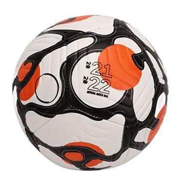 Imagem de Bola de futebol, PU Tight Weaved Long-Lasting Construction Sports Soccer Size 4,5Traditional Soccer Balls for Kids Adults Trainning Practice or Gifts (Tamanho 4)