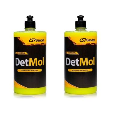 Imagem de Detergente Moto Bike Detmol 1 Litro Qualidade Lavagem Cuidado - Limpeza Pesada- Kit Com 2 Unidades