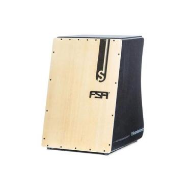 Imagem de Cajon fsa standard fs 2501 preto - eletroacustico