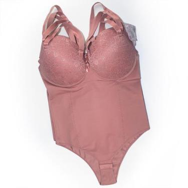 Imagem de Cinta Modeladora Feminina Alta compressão De Cetinete Body Adulto - Em