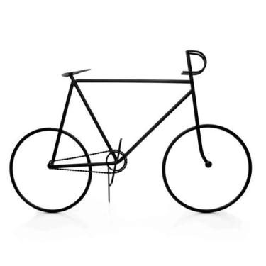 Imagem de Escultura bicicleta em metal mart 50cm