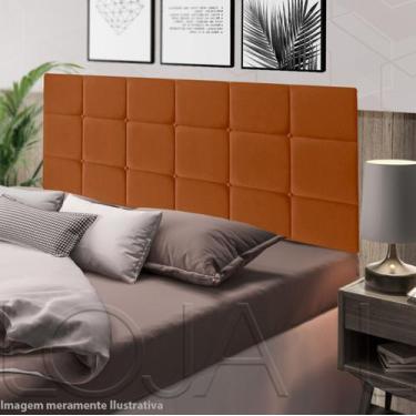 Imagem de Cabeceira Suspensa Almofada Cama Solteiro 90 cm Calipha - Magazine L, 