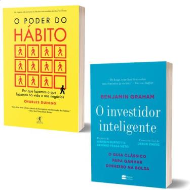 Imagem de Kit O Poder Do Hábito, Charles Duhigg + O Investidor Inteligente, Benj