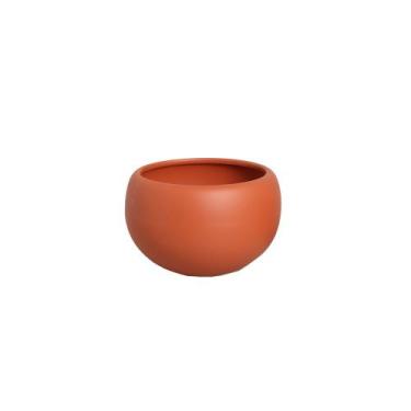 Imagem de Cachepot Decorativo em Cerâmica Home Modelo Bowl G Terracota - Sara De