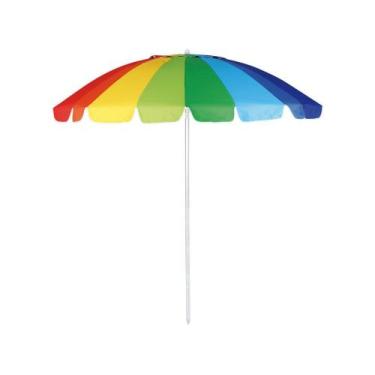 Imagem de Guarda-Sol Articulado Mor 2,20m Verão Rainbow - com Proteção UV, Color
